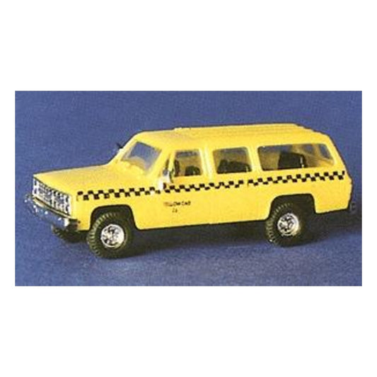 Trident Miniatures 90167 HO Scale Suburban Yellow Cab
