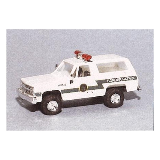 Trident Miniatures 90295 HO Scale Chevrolet Blazer - Emergency - Police Vehicles -- United States Department of Homeland Security - Border Patrol