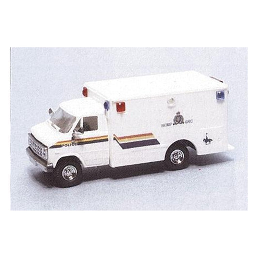 Trident Miniatures 90299 HO Scale Ambulances (Limited-Edition) - Emergency - Police Vehicles -- Royal Canadian Mounted Police