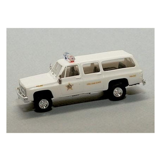 Trident Miniatures 90348 HO Scale Chevrolet Suburban - Emergency - Police Vehices -- United States Department of Homeland Security - Secret Service