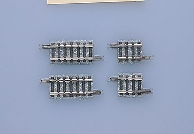 TomyTec 1099 N Scale Straight Track S18.5 & S33 - 2 Each: 3/4 & 1-5/16"