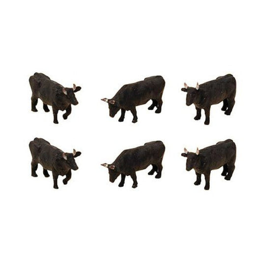 TomyTec 282877 N Scale Cows -- pkg(6)