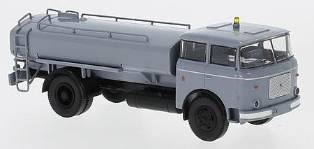 Brekina 71871 HO Scale 1970 LIAZ Water Truck - Assembled -- Gray