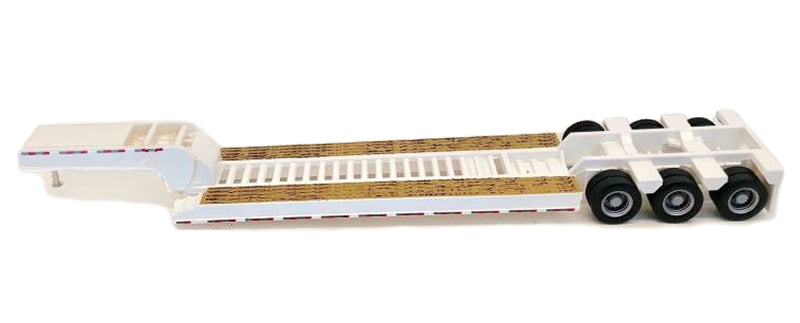 Promotex 005489WT 1/87 Scale 3-Axle Lowboy Trailer