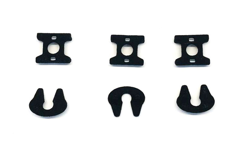 Promotex 005512 1/87 Scale Fifth Wheel Sets - Quantity of 3 3D