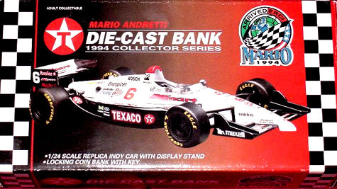 Racing Champions 00700-05205R 1/24 Scale Texaco Havoline #6 - Mario Andretti