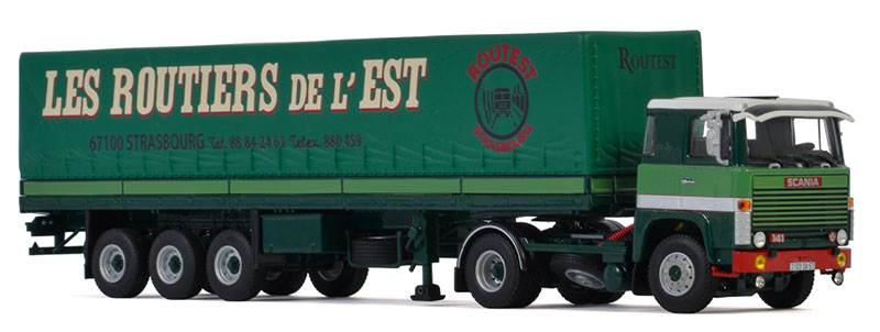WSI 497463 1/50 Scale Bomo - Scania 1 Series Classic 4X2