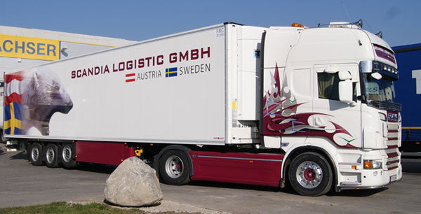 WSI 01-1867 1/50 Scale Scandia Logistics - Scania R Topline Tractor