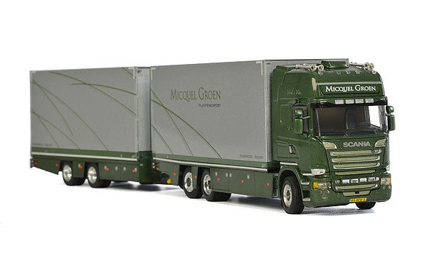 WSI 01-1894 1/50 Scale Micquel Groen - Scania R Streamline Topline Tractor