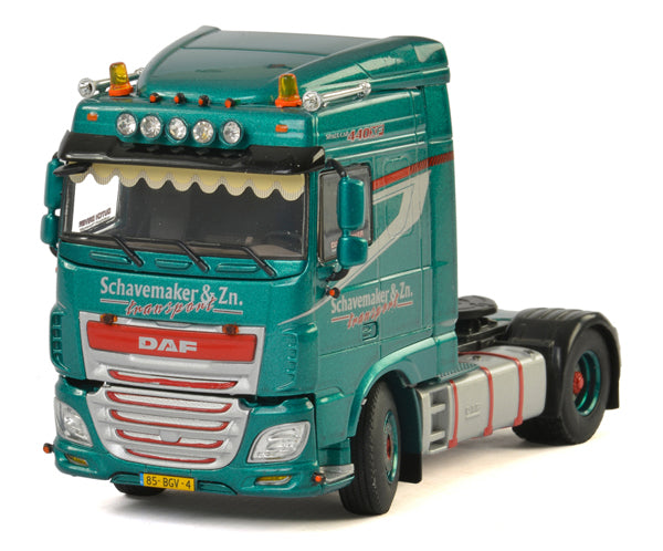 WSI 01-2477 1/50 Scale Schavemaker - DAF XF SC Tractor