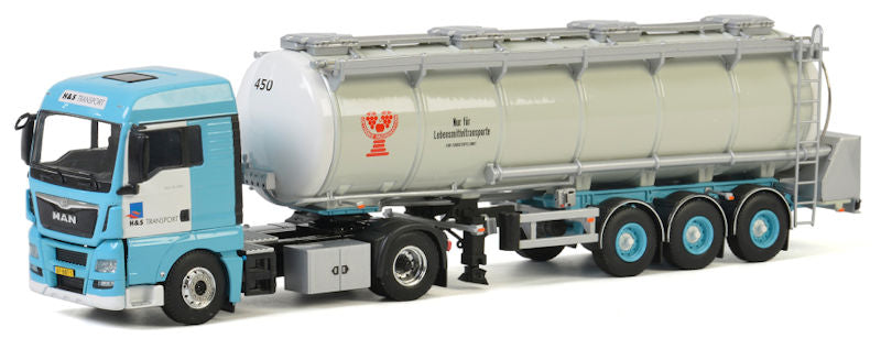 WSI 341139 1/50 Scale H&S Transport - MAN TGX XLX Euro 6