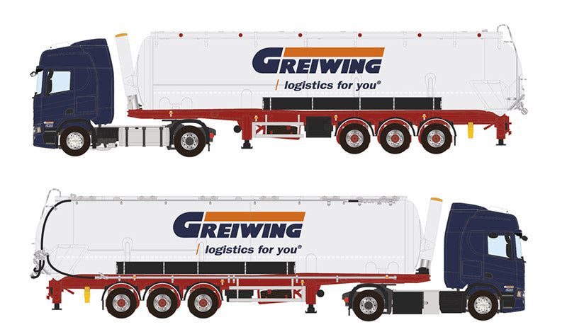 WSI 426605 1/50 Scale Greiwing - Scania R Highline CR20H 4X2