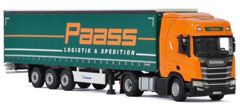WSI 01-3227 1/50 Scale Paass Spedition GmbH - Scania R Highline CR20H