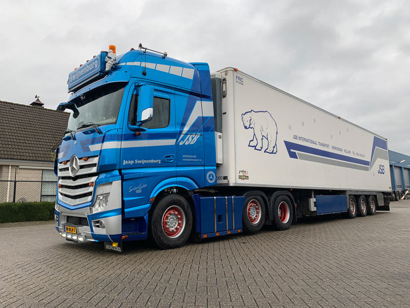 WSI 533622 1/50 Scale JSB Swijnenburg - Mercedes-Benz ActROS MP4 Giga Space