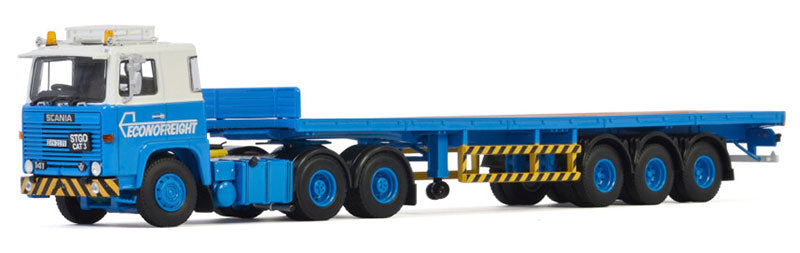 WSI 01-3368 1/50 Scale Econofreight - Scania 1 Series 6x4 Tractor