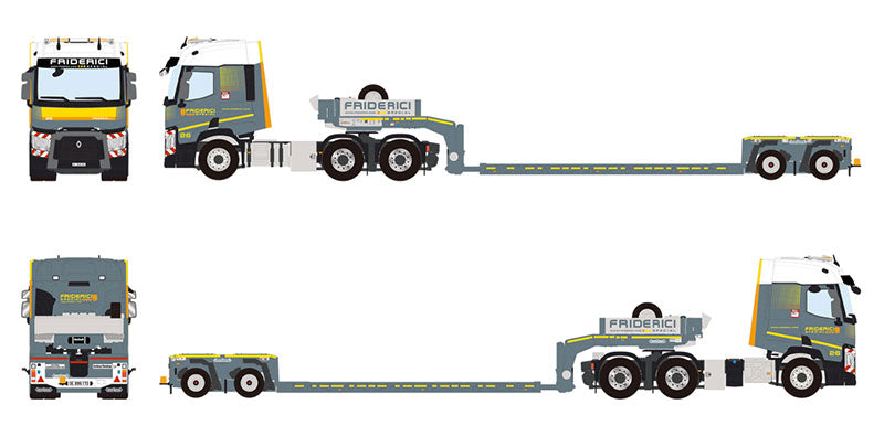 WSI 558823 1/50 Scale Friderici - Renault Trucks
