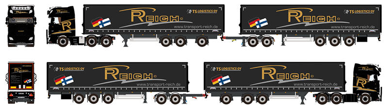 WSI 589138 1/50 Scale Reich Philipp - DAF XF Super Space Cab