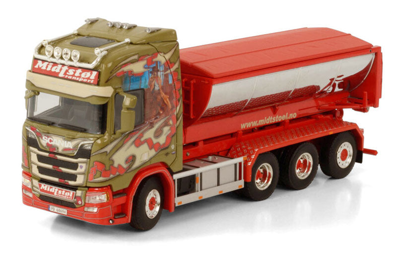 WSI 01-3673 1/50 Scale Midtstol - Scania R Highline CR20H 8x4