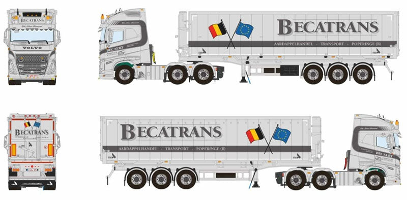 WSI 01-3918 1/50 Scale Becatrans BV - Volvo FH5 Globetrotter XL 6x2