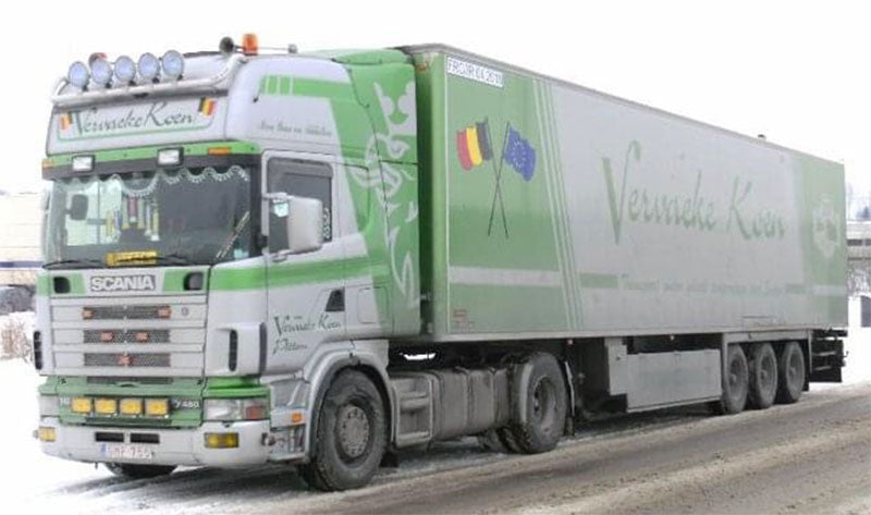 WSI 01-4109 1/50 Scale Koen Vervaeke - Scania R4 Topline 4x2