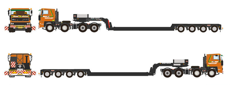 WSI 01-4126 1/50 Scale Holtrop V.D. VList - DAF 3600 8X4 Classic