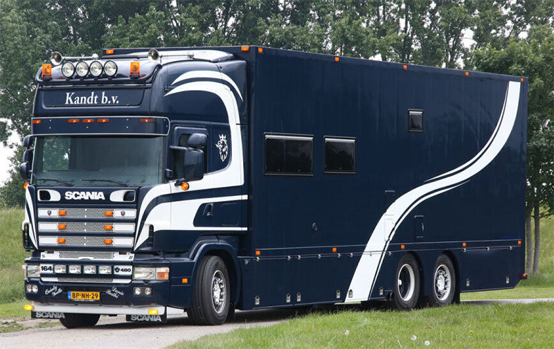 WSI 01-4154 1/50 Scale Kandt B.V. - Scania R4 Topline 6x2 Tag