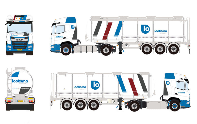 WSI 01-4155 1/50 Scale Burlo Lootsma - DAF XG 4x2