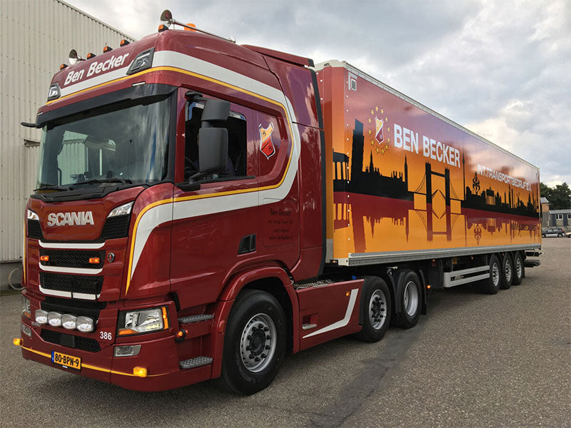 WSI 01-4157 1/50 Scale Ben Becker - Scania