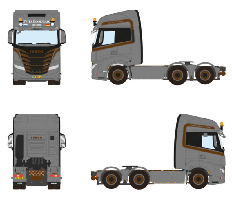 WSI 01-4174 1/50 Scale Peter Binnendijk Trucking - Iveco S-Way AS High