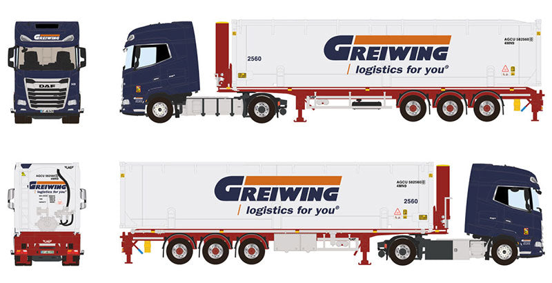 WSI 01-4176 1/50 Scale Greiwing - DAF XG+ 4x2