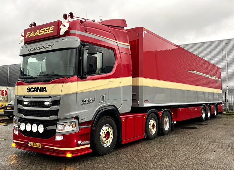 WSI 01-4246 1/50 Scale Faasse Transport - Scania R Highline CR20H 6x2