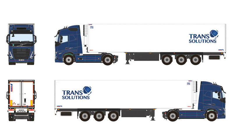 WSI 01-4256 1/50 Scale Trans Solutions - Volvo FH5 Globetrotter 4x2