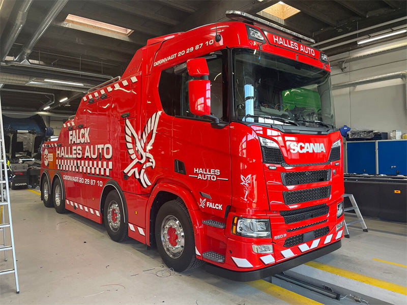 WSI 01-4260 1/50 Scale Halles Auto - Scania R Normal CR20N 8X4