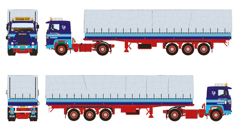 WSI 01-4261 1/50 Scale Erik H Nielsen - Scania 1 Series 4X2