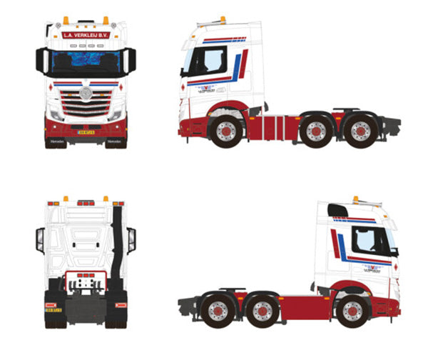 WSI 01-4265 1/50 Scale L.A. Verkleij - Mercedes-Benz Actros MP5 Big Space