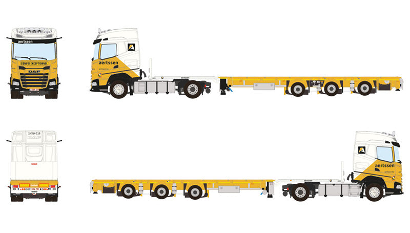 WSI 01-4271 1/50 Scale Aertssen - DAF XG 4x2