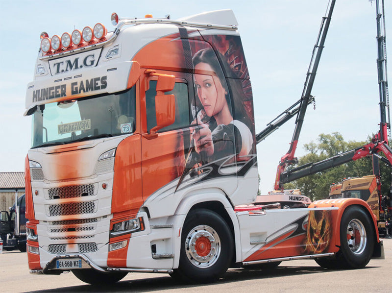 WSI 01-4279 1/50 Scale Transport T.M.G - Scania R Highline CR20H 4x2