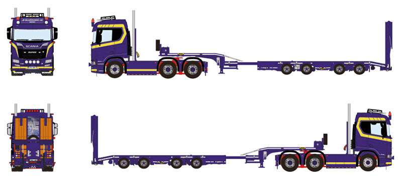 WSI 01-4282 1/50 Scale JB Bilbargning - Scania R Normal CR20N 6x2