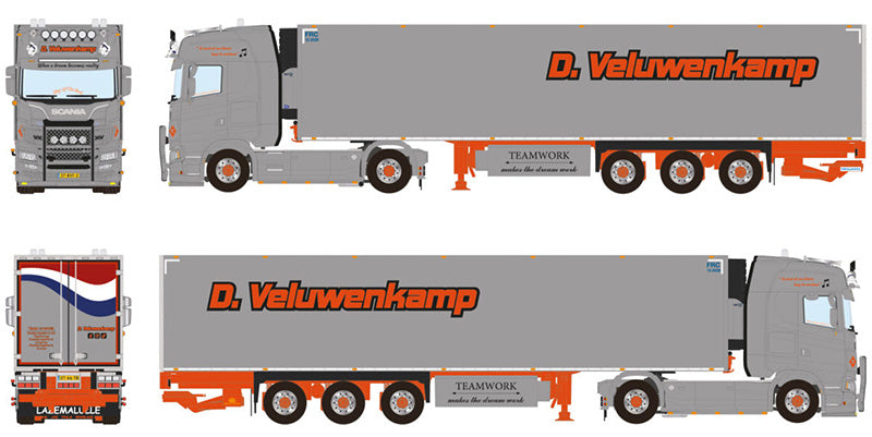 WSI 01-4309 1/50 Scale D. Veluwenkamp Int. Transport B.V.