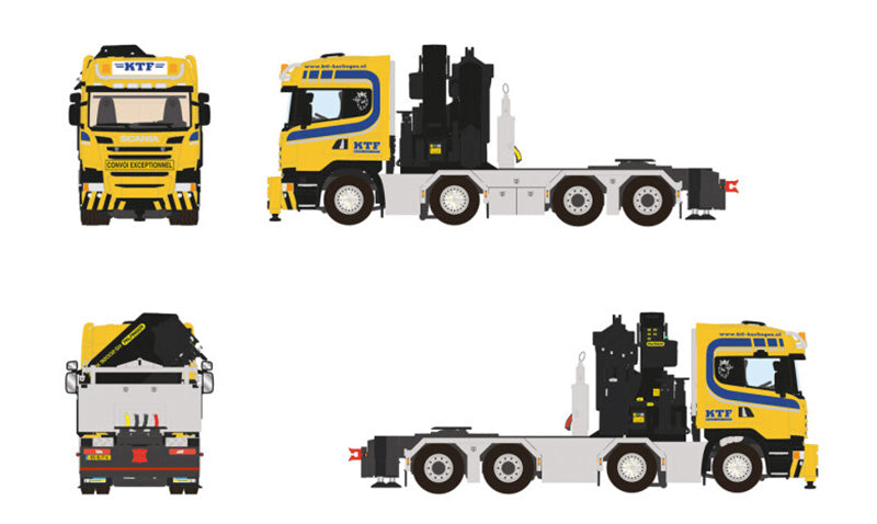 WSI 01-4315 1/50 Scale KTF Harlingen - Scania Streamline Highline 8X4