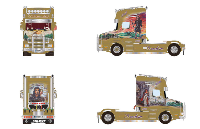 WSI 01-4318 1/50 Scale Canadas - Scania 4 Series Torpedo Topline 4X2