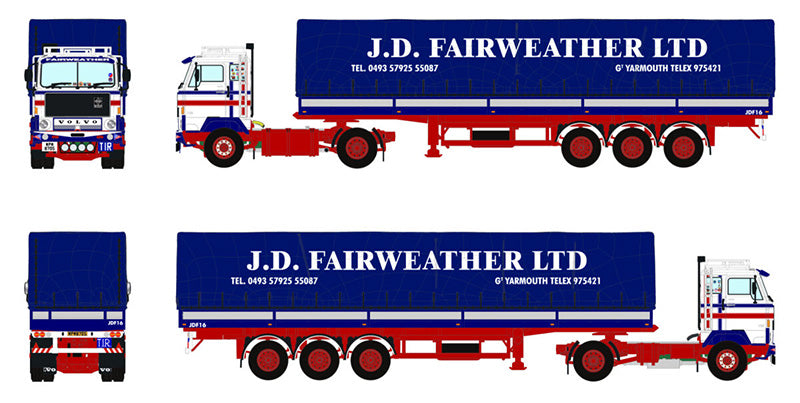 WSI 01-4323 1/50 Scale Fairweather- Vovlo F89 4X2