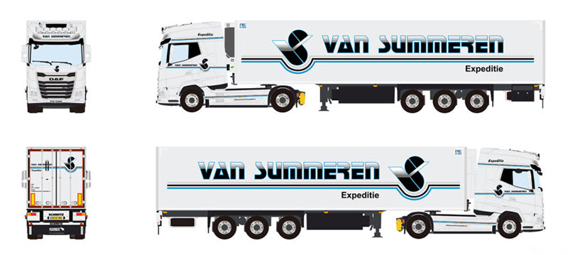 WSI 01-4336 1/50 Scale Van Summeren- DAF XG+ 4x2