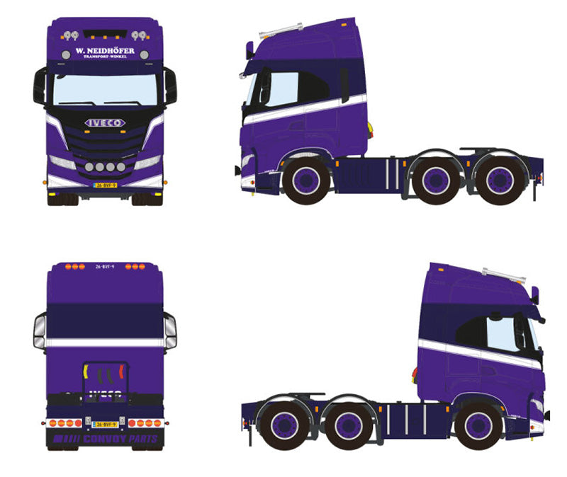 WSI 01-4348 1/50 Scale W. Neidhofer Transport - Iveco S-Way AS High