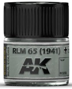 AK Interactive RC272 Real Colors: RLM65 1941 Grey Violet Acrylic Lacquer Paint 10ml Bottle