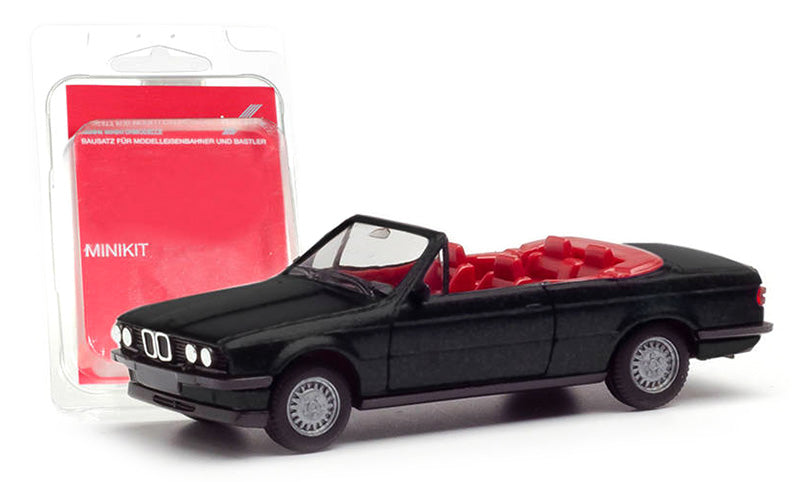 Herpa 012225BK 1/87 Scale BMW 3-Series E30 Convertible