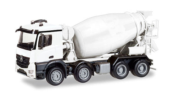 Herpa 013147 1/87 Scale Mercedes-Benz Arocs M 4-Axle Concrete Mixer Truck
