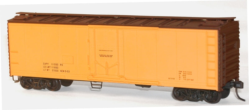 Accurail 8595 Ho 40'Steel Pg Reefer Yel Data