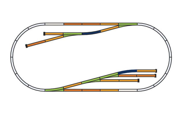 Piko 55330 HO Scale Track Set D