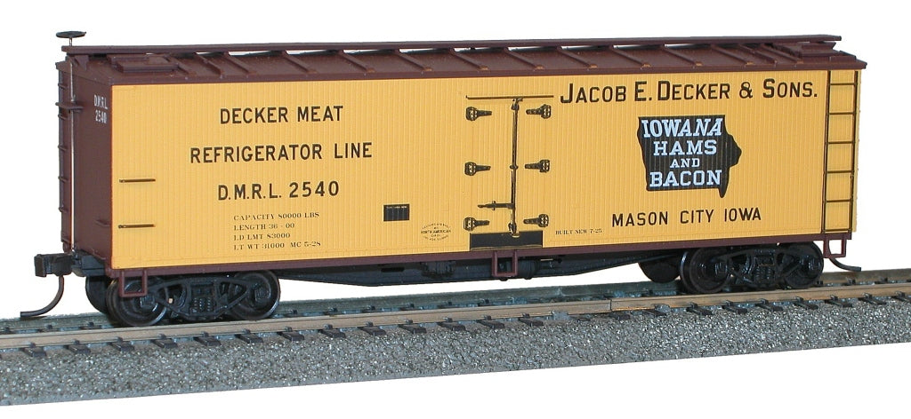 Accurail 80791 Ho 40'Wood Reefer Deckers
